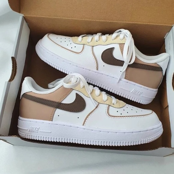 Rare Nike Air Force 1 Coffee - Picture 2 of 3